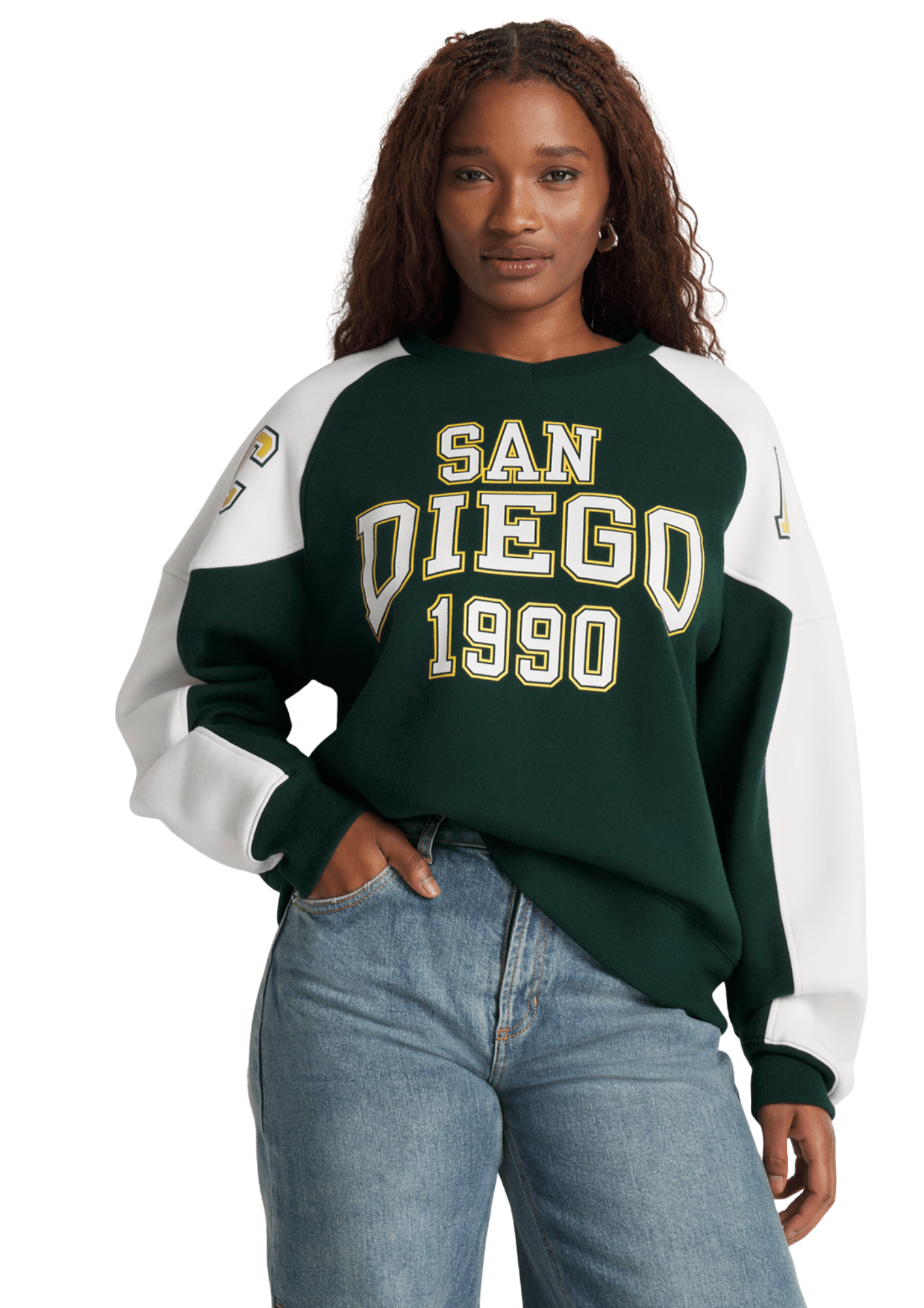 San Diego V-Neck Sweat Top