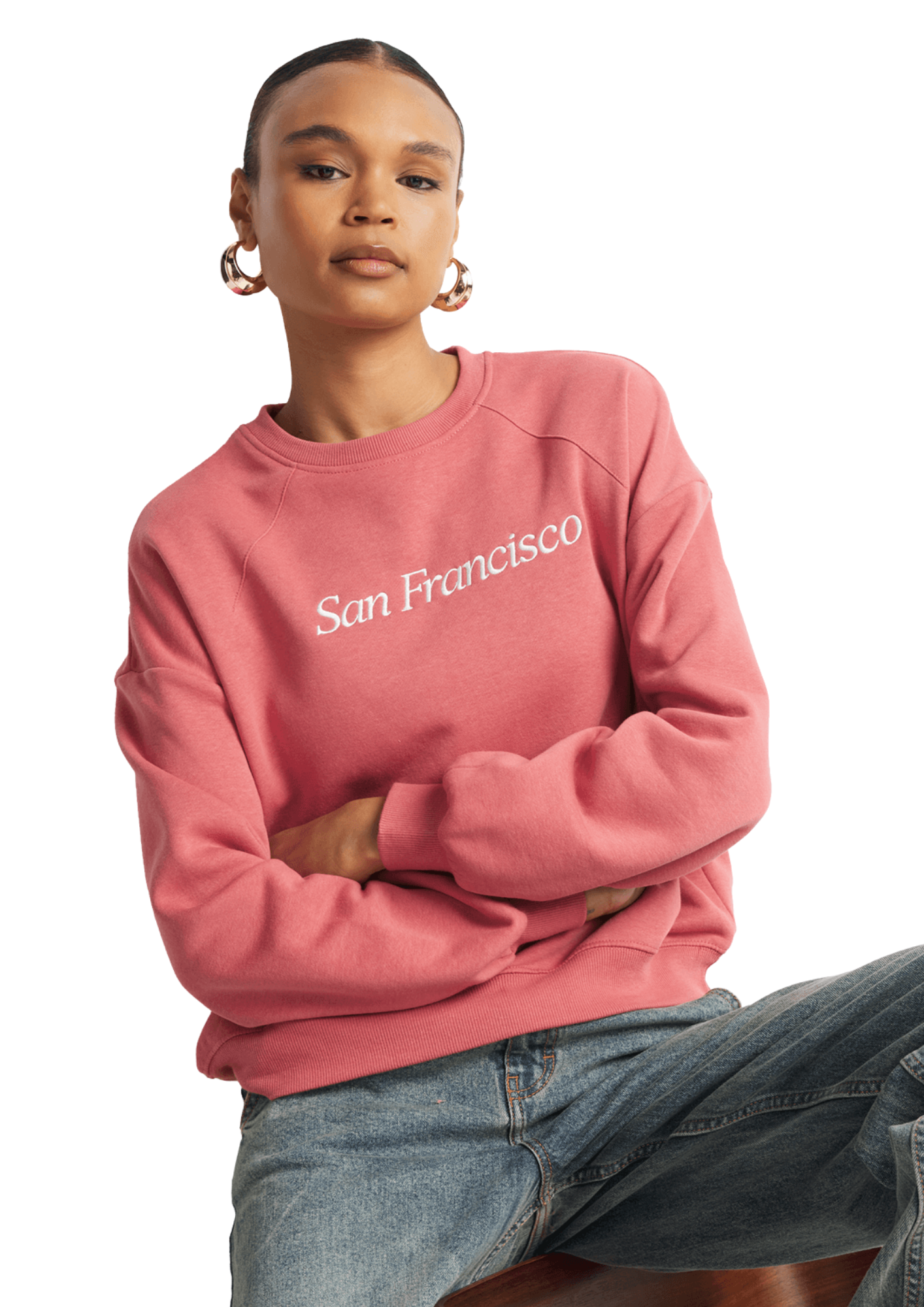 Collegiate San Francisco Crew Sweat Top