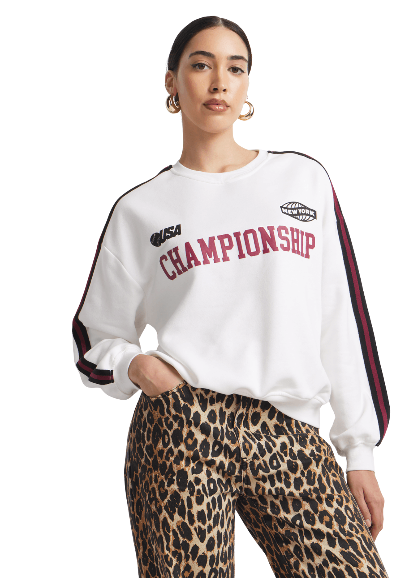 Y&G USA Championship Crew Sweat Top