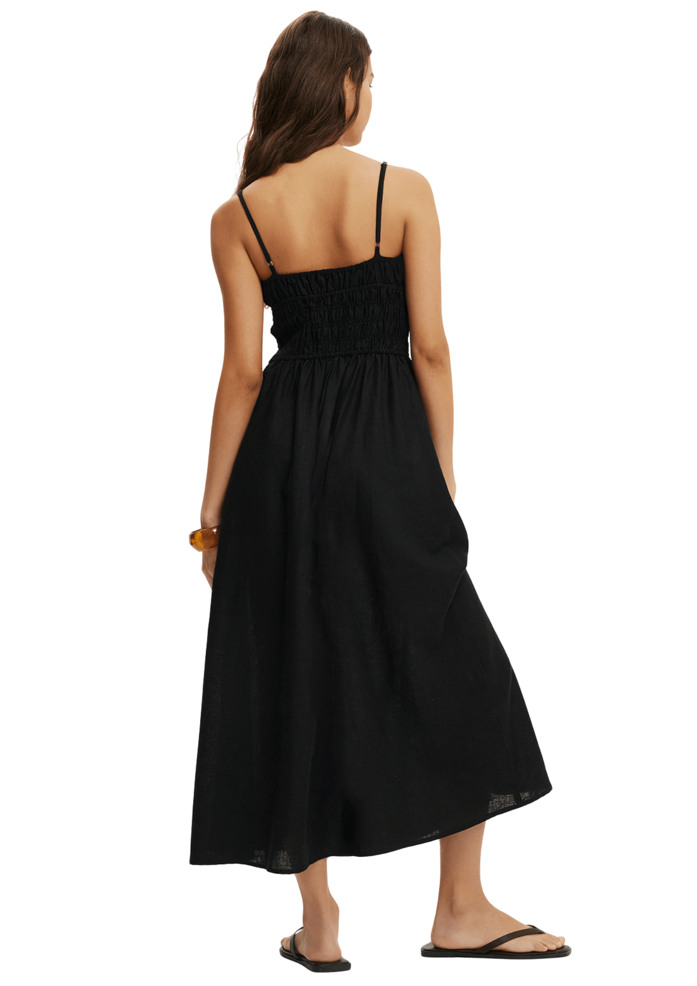 Women's Cotton On Black Haven Strappy Mini Dress