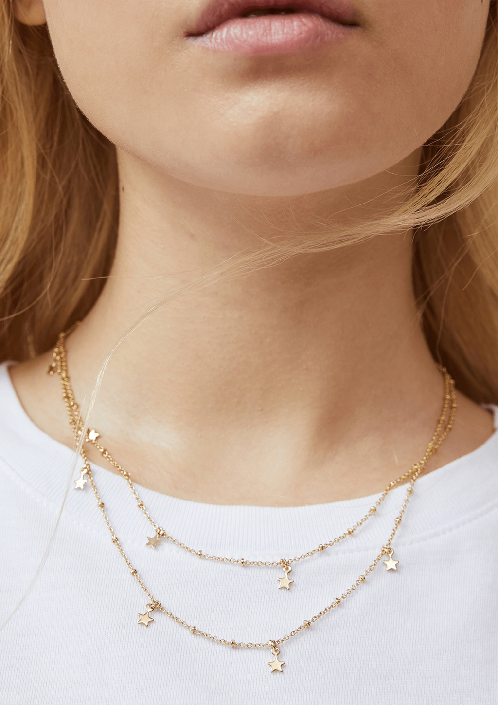 Women's Cotton On Gold 2Pk Fine Chain Necklace