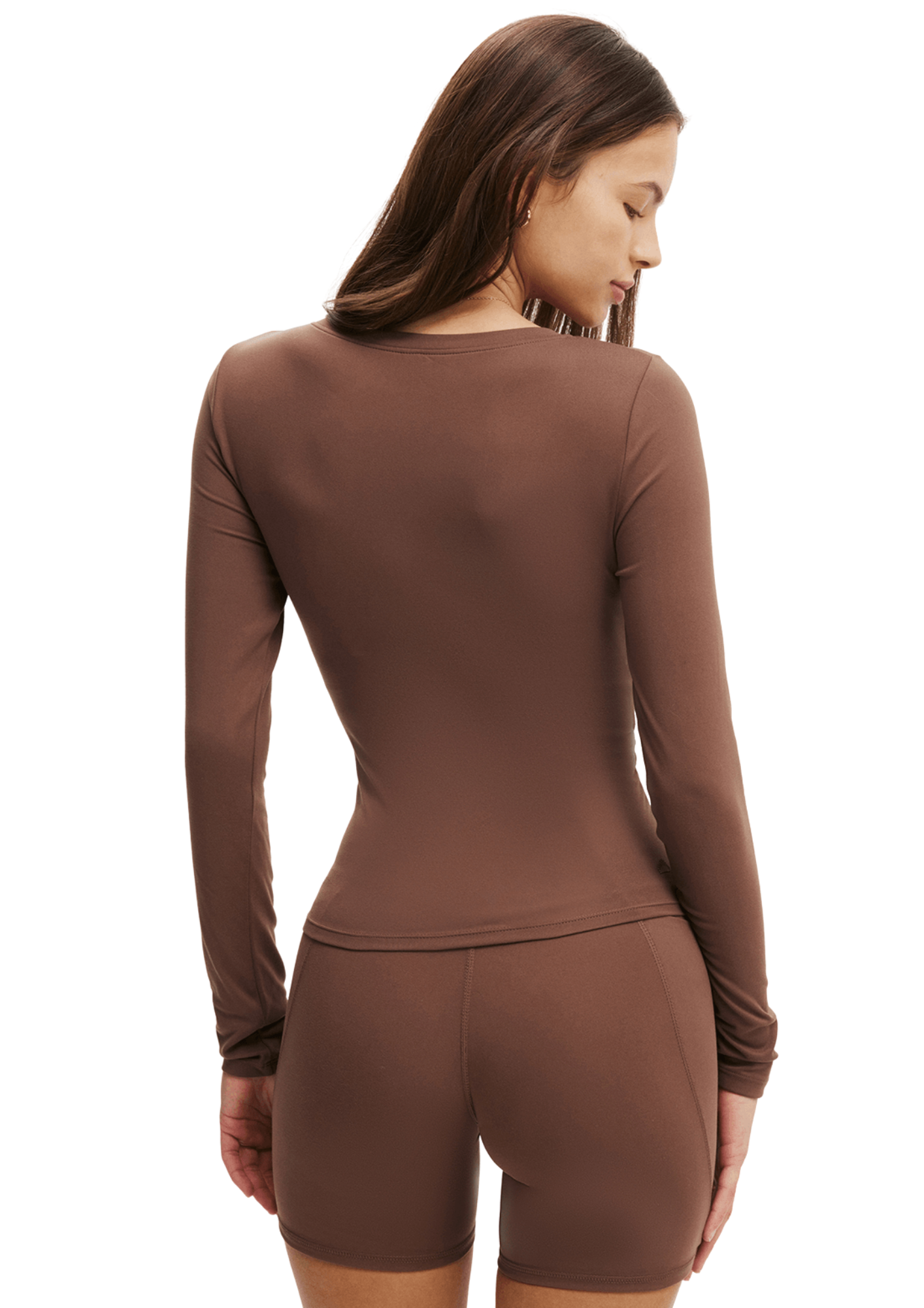 Women's Cotton On Brown Active Ultra Soft Top