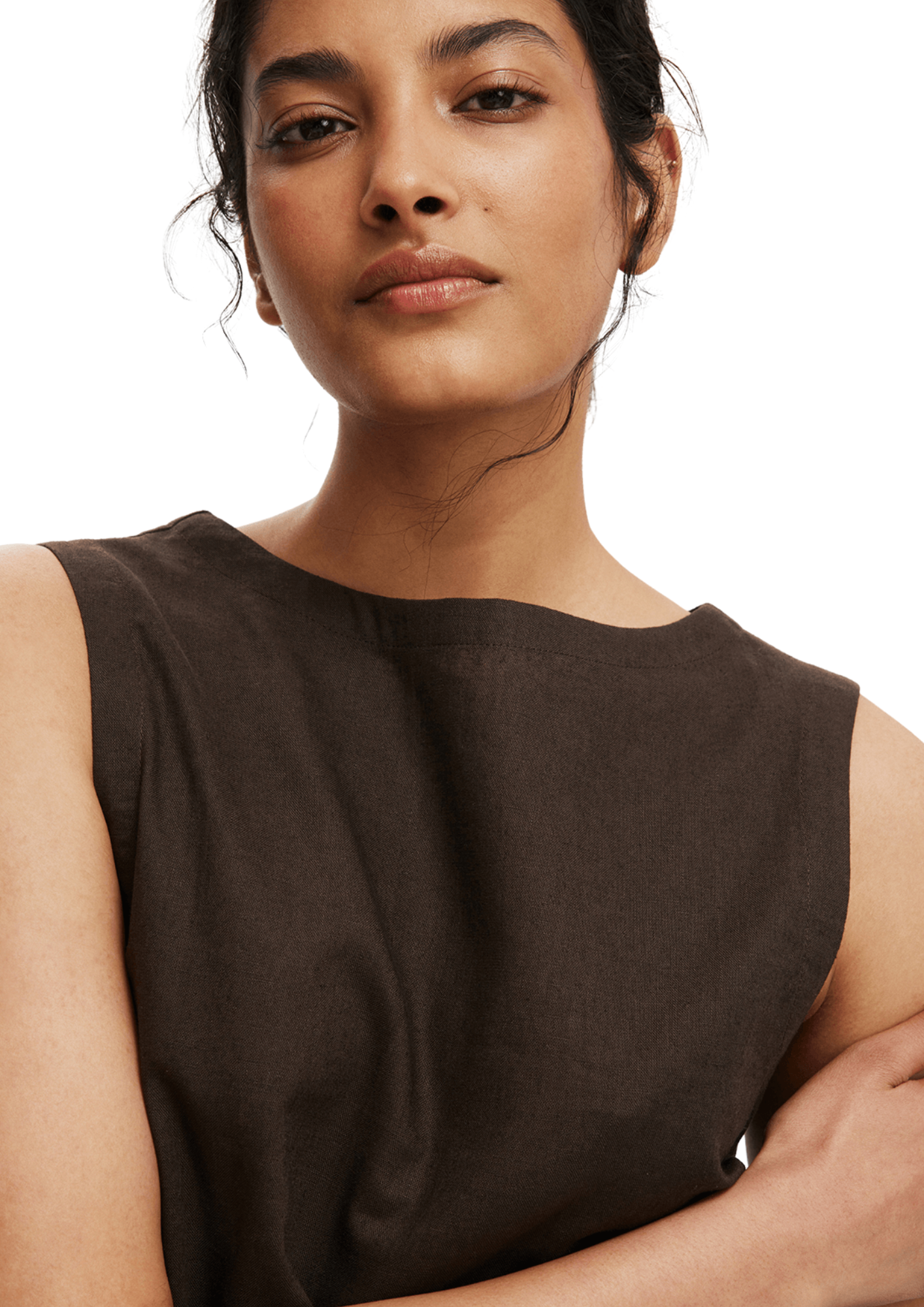 Women's Cotton On Brown Shift Mini Dress
