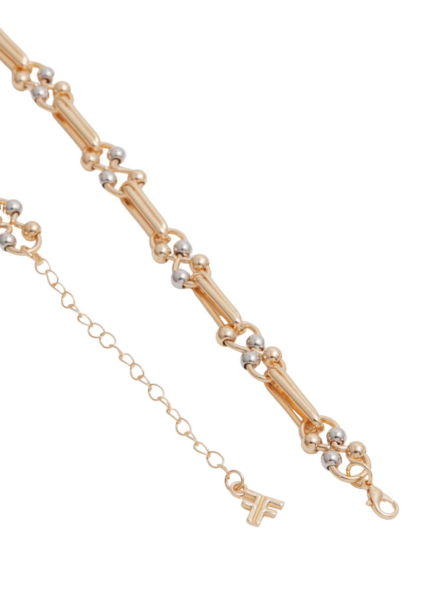 Beaded Link Chain Necklace