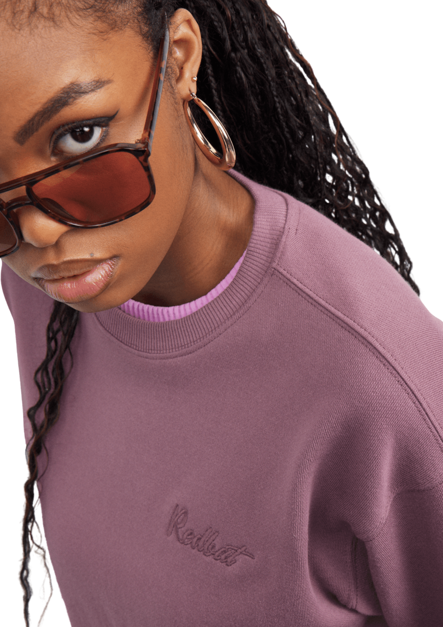 Redbat Classics Women's Mauve Sweat Top