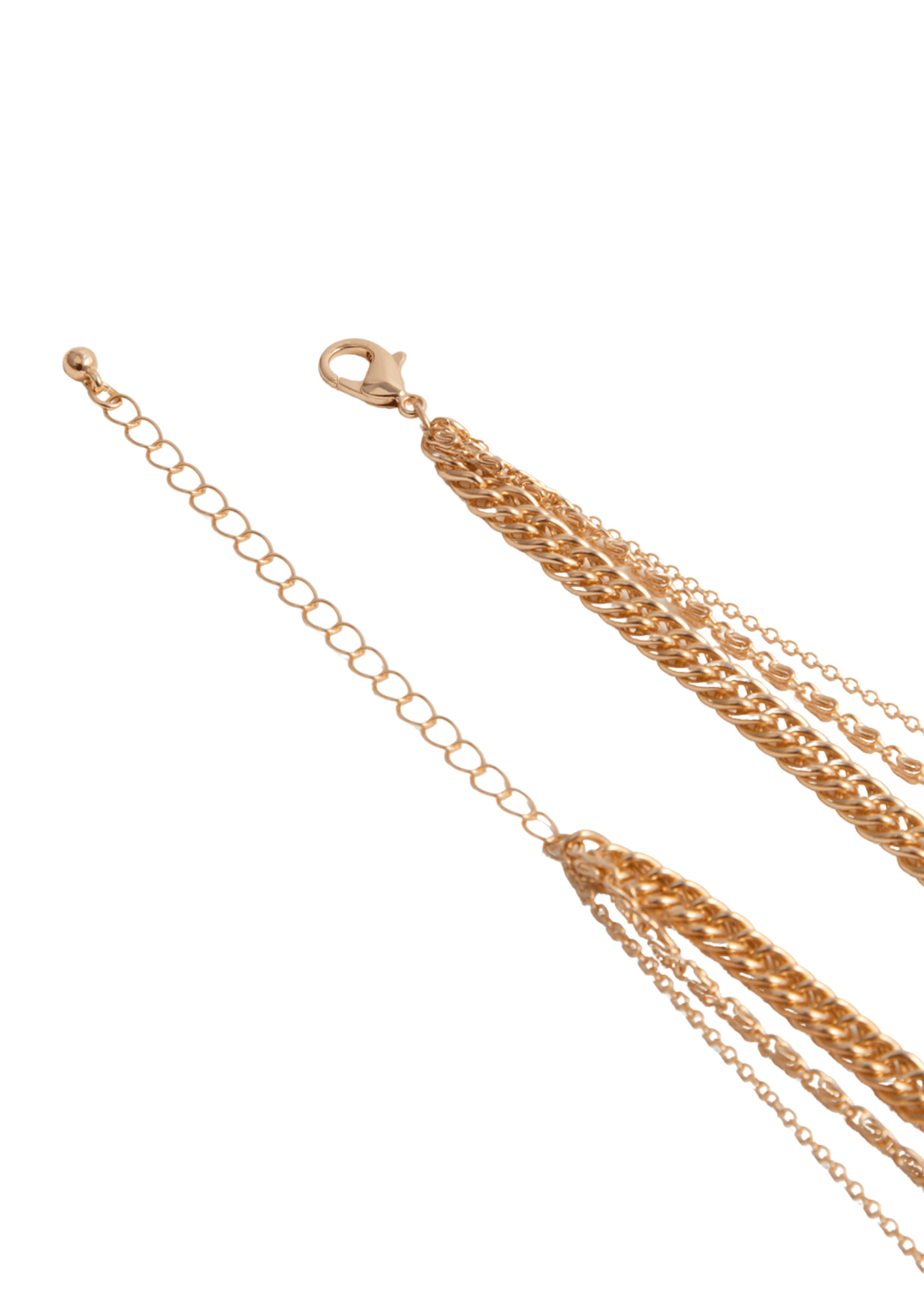 Layered Chunky Chain Necklace