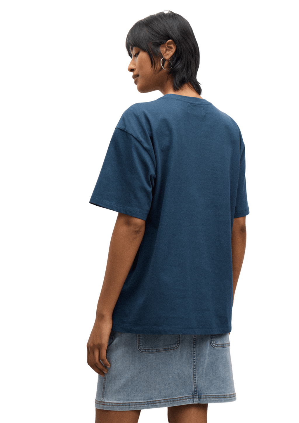 Redbat Women's Navy Relaxed T-Shirt