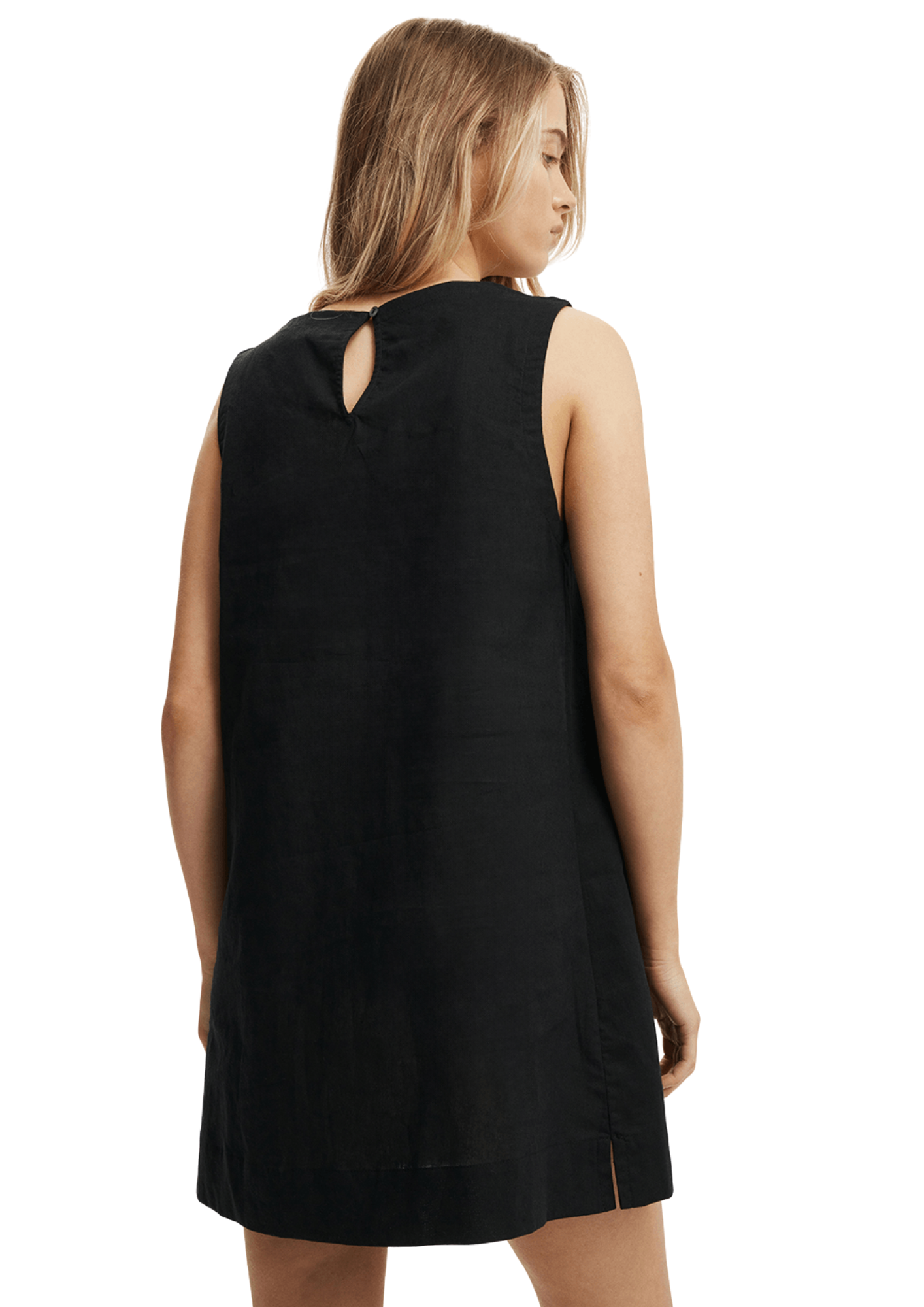 Women's Cotton On Black Shift Mini Dress