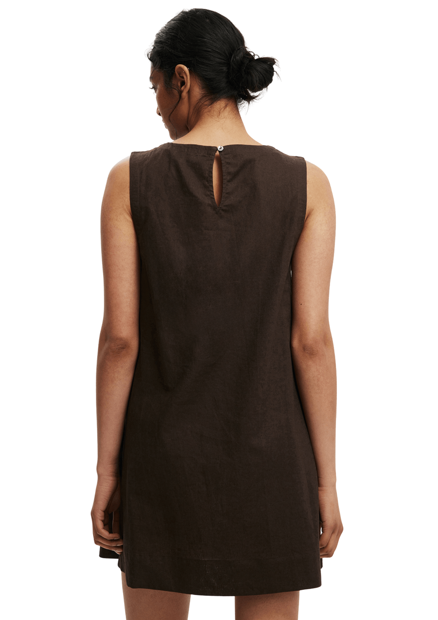 Women's Cotton On Brown Shift Mini Dress