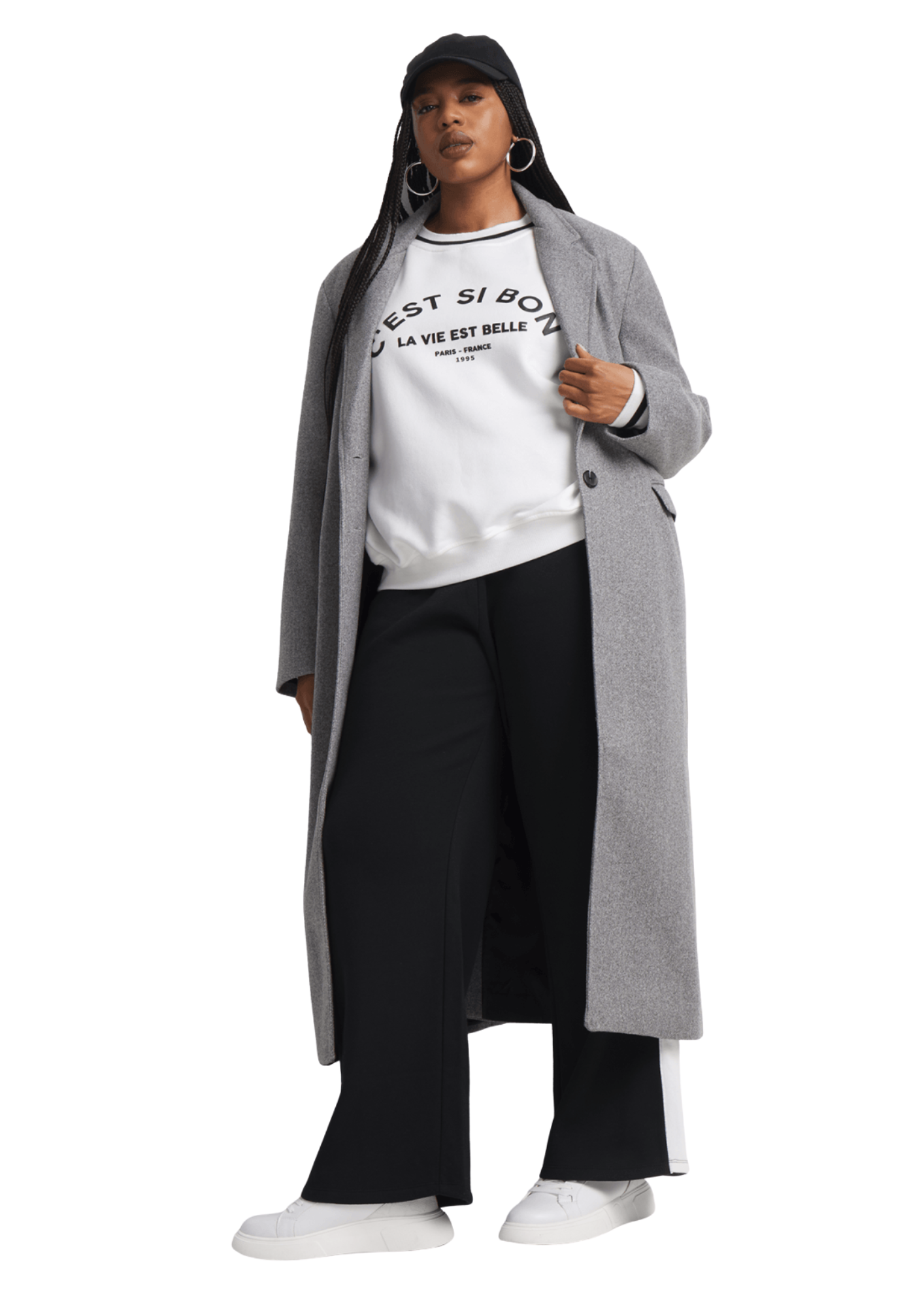Slogan Sweat Top