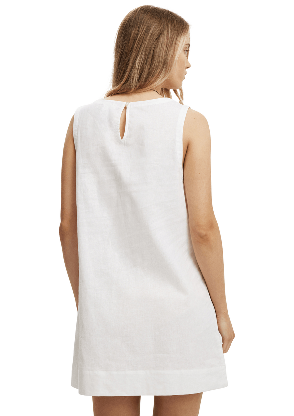 Women's Cotton On White Shift Mini Dress