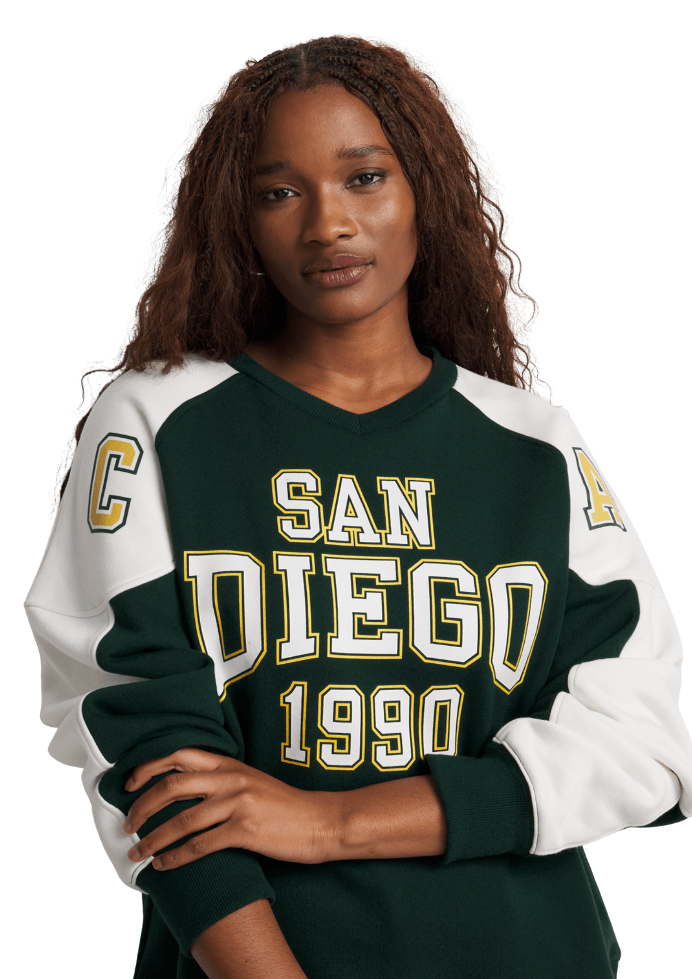 San Diego V-Neck Sweat Top