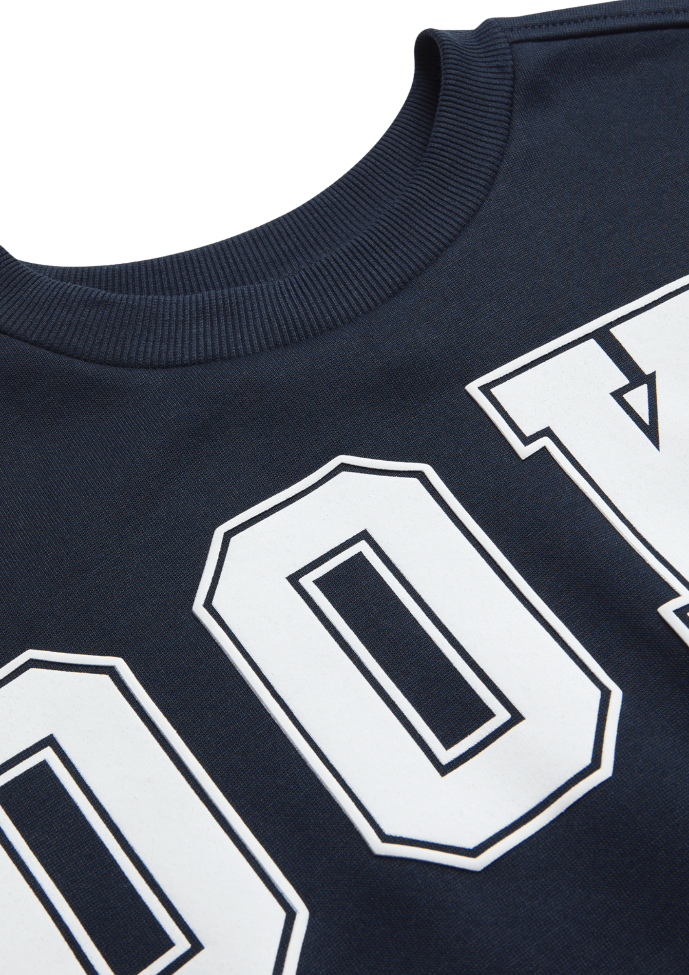 Exact Women's Navy Graphic Print Sweat Top