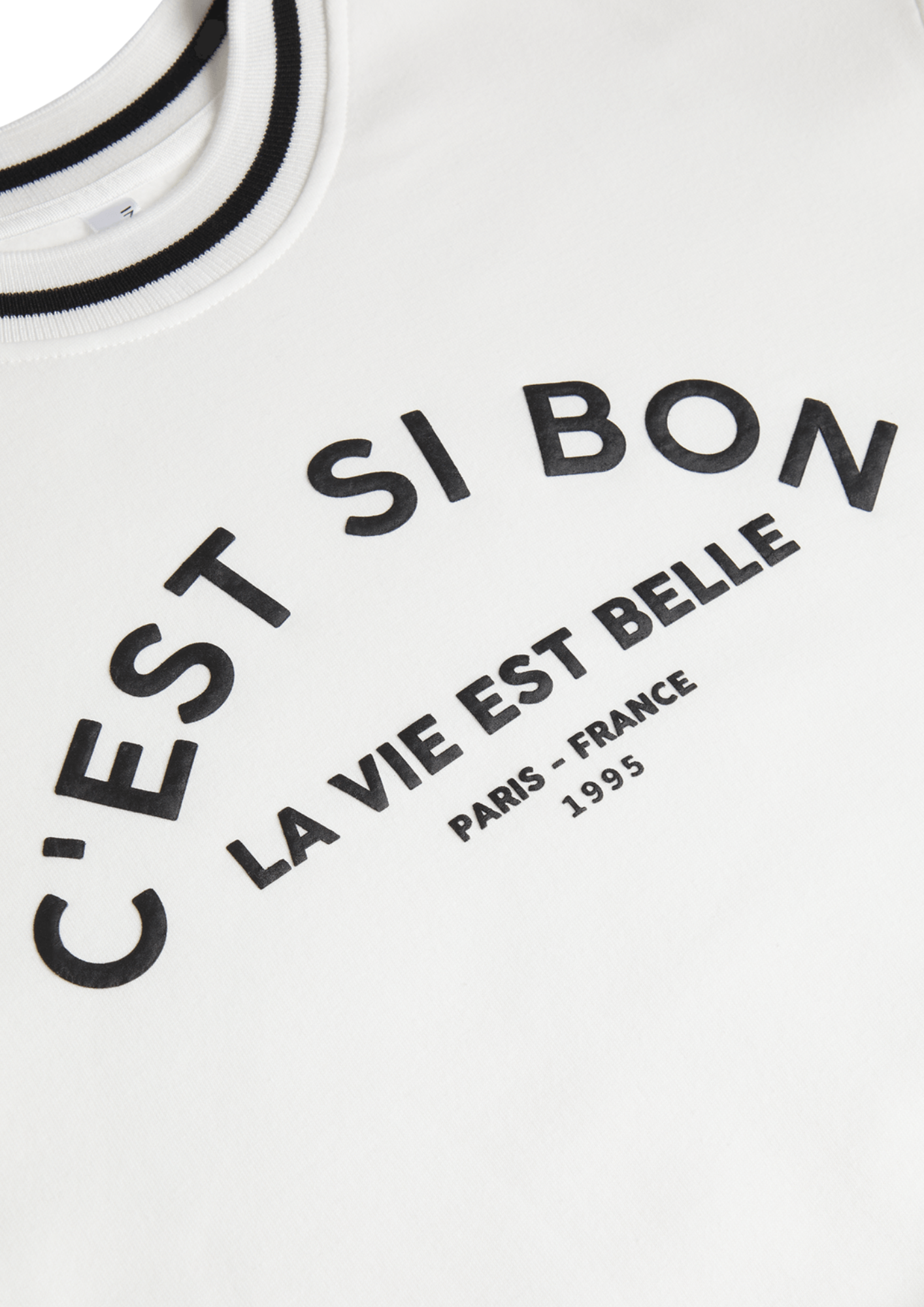 Slogan Sweat Top