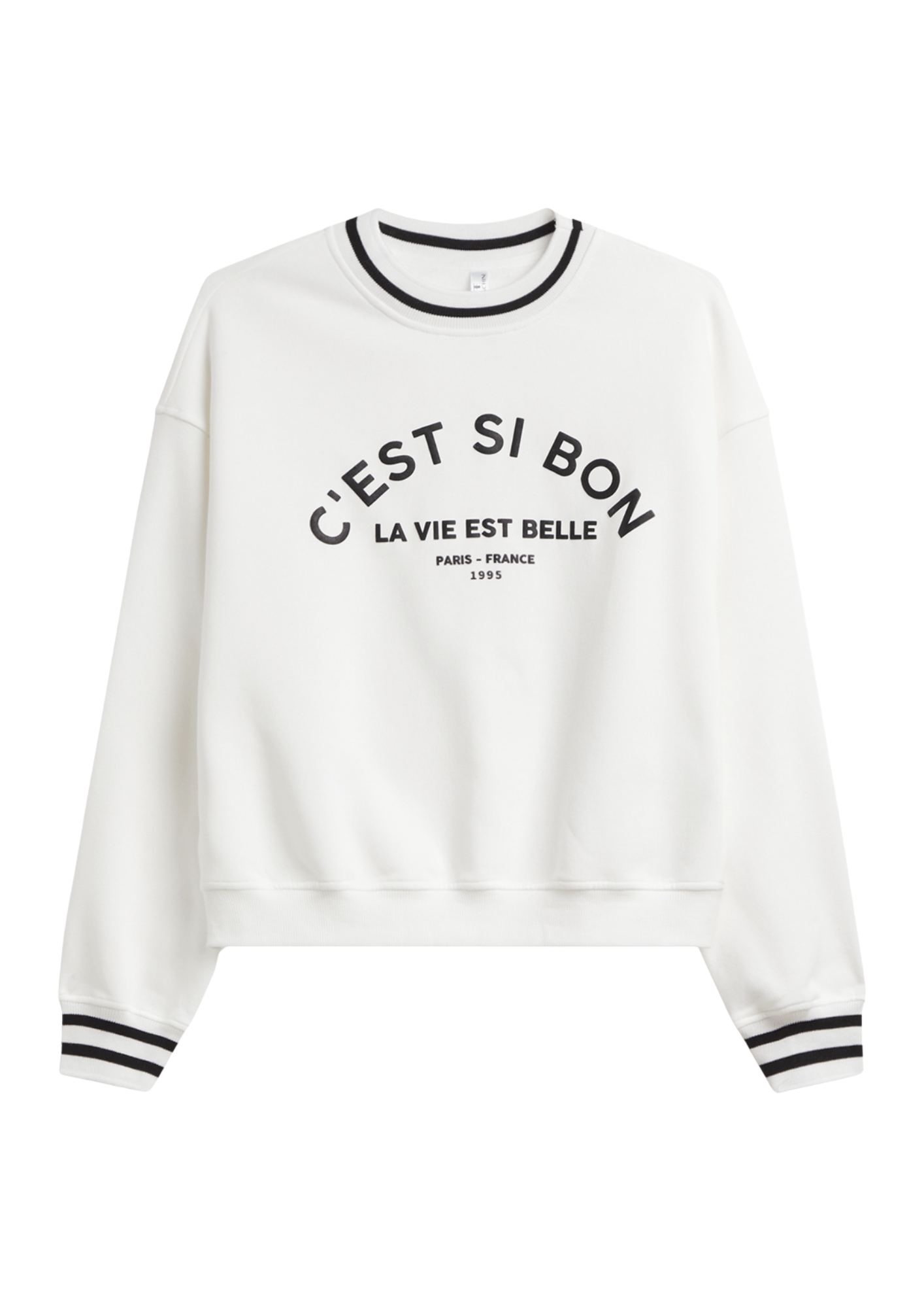 Slogan Sweat Top