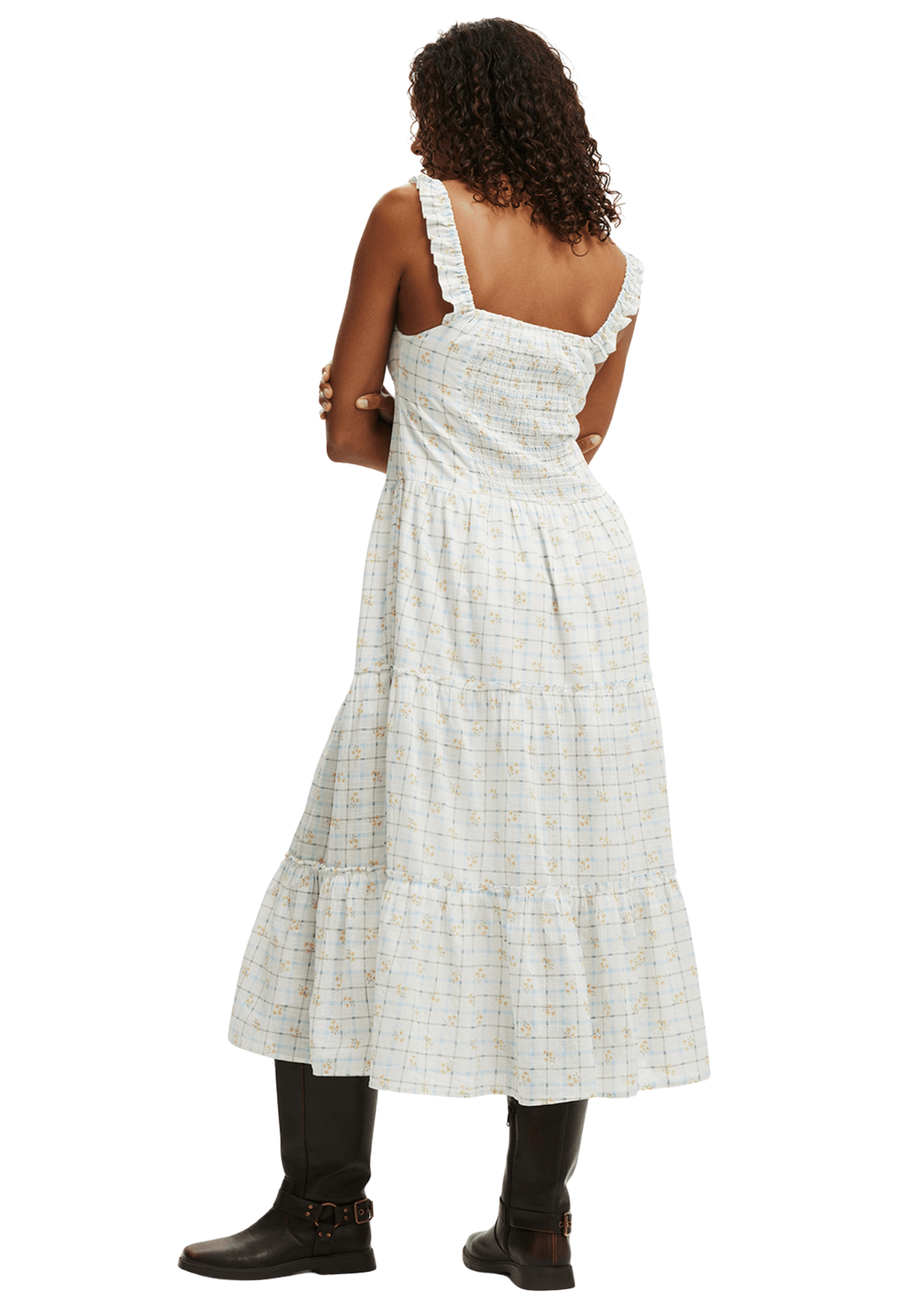 Women's Cotton On Multi Skye Corset Detail Maxi Dress